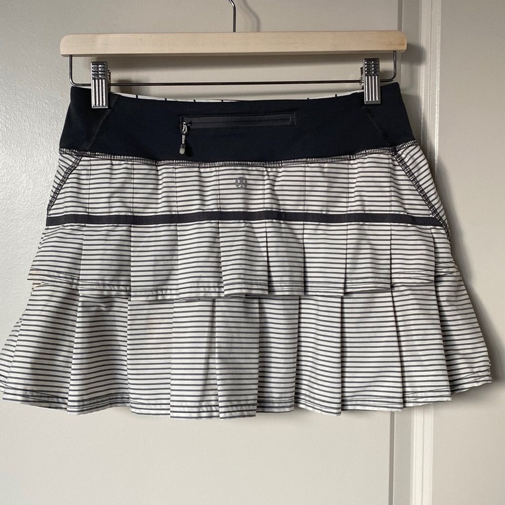 Lululemon Striped Tennis Skirt 4